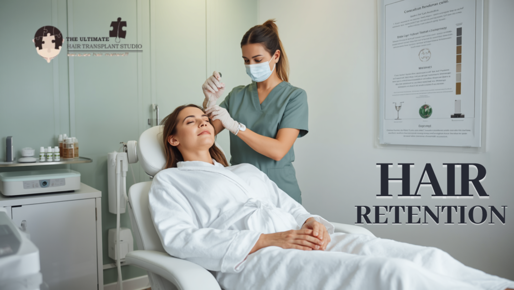 Hair Retention webpage